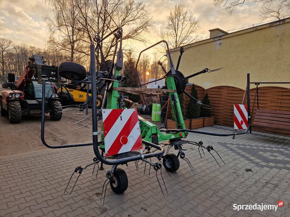 Przetrząsacz siana DEUTZFAHR CondiMaster 5221 nieuszkodzony łódzkie Łowicz