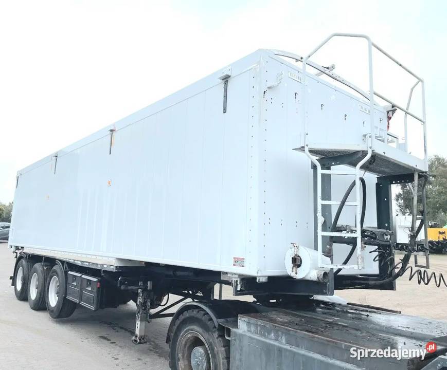 Naczepa z wydmuchem do sruty pelett paszy LEC 24000kg Biała Podlaska