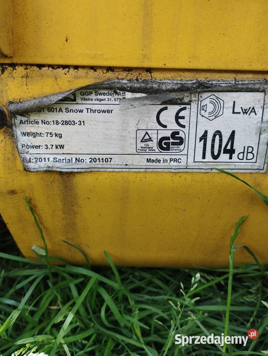 Odśnieżarka Stiga snow cube Pozostałe małopolskie Wieliczka