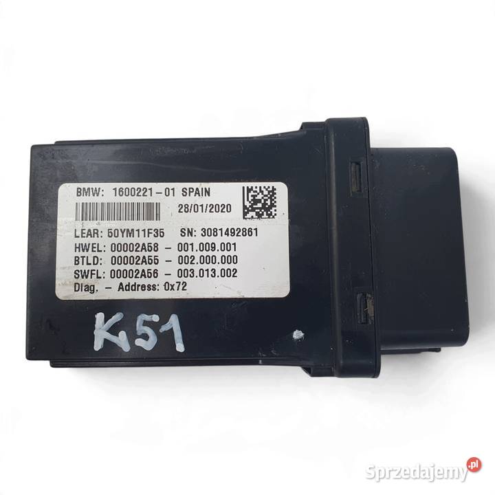 MODUŁ ŚWIATEŁ Bmw R 1250 GS R1250GS K50 K51 Chełm