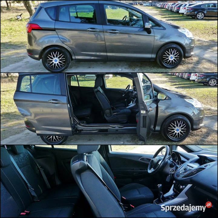 Ford B 10 EBTITANIUMKlimaElektrykaGrzSzybaMały benzyna B-MAX Piła
