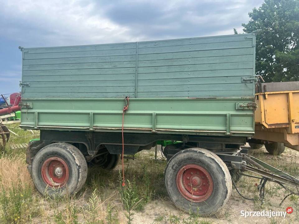 Przyczepa rolnicza WZ Anhanger nieuszkodzony Rolnictwo Łomazy