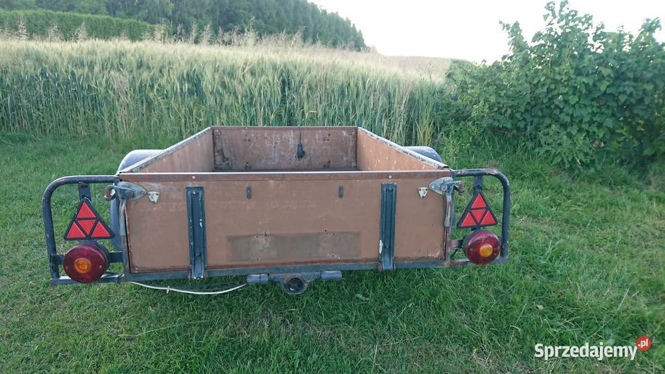 Przyczepka samochodowa lekka Daevel Forstseifen