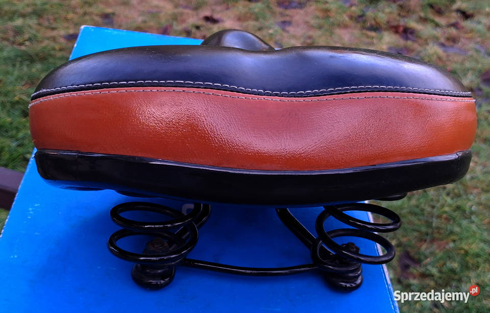 Siodło siodełko rowerowe z amortyzacją śląskie Zawiercie