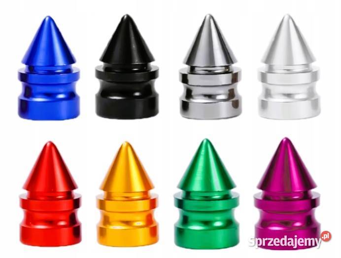 Nakrętki Na Wentyle SZARE Czapki Opon Kapturki Warszawa