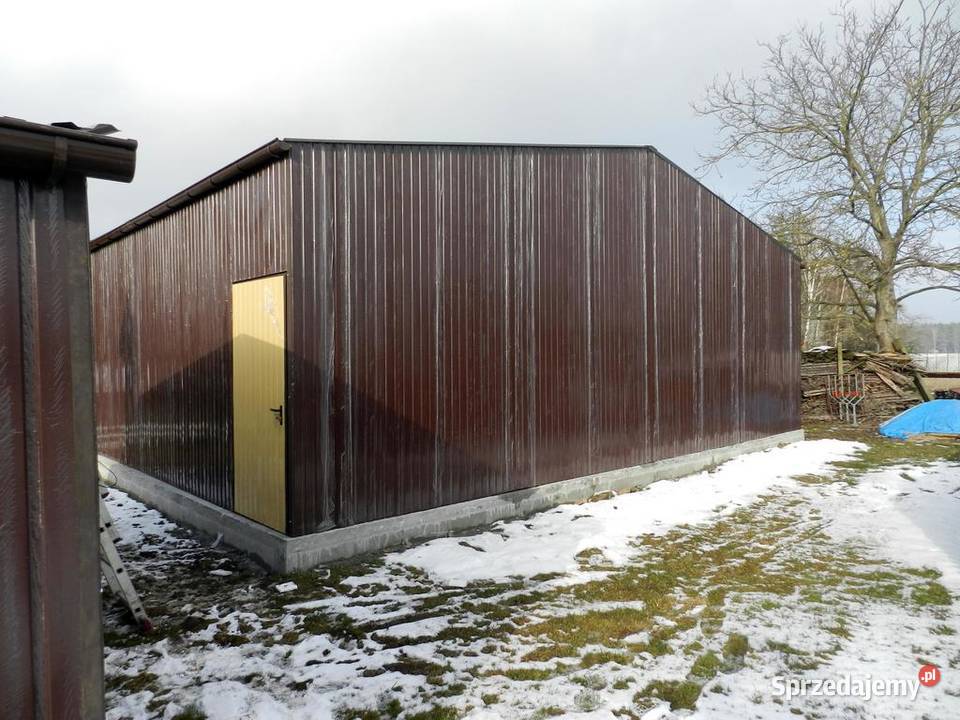 Blaszana montowana hala 108 m Kraków