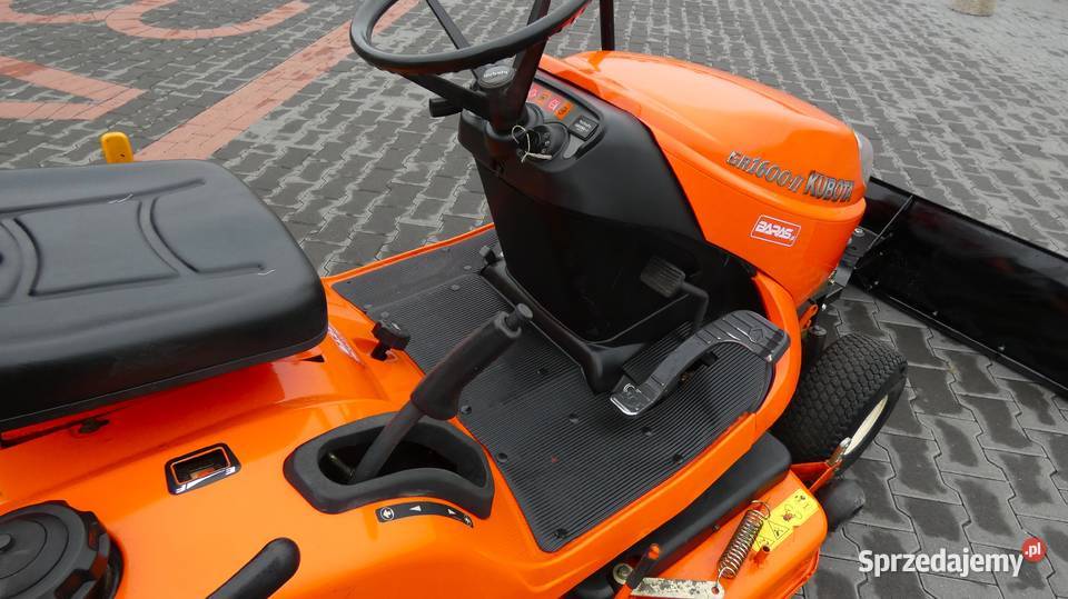 Traktor kosiarka KUBOTA GR1600 Diesel Pług Świnice Warckie