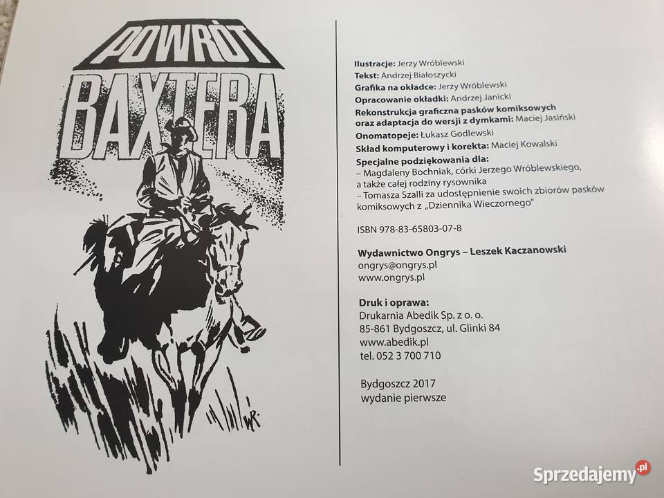 Powrót Baxtera Z Archiwum Jerzego Wróblewskiego Gdynia