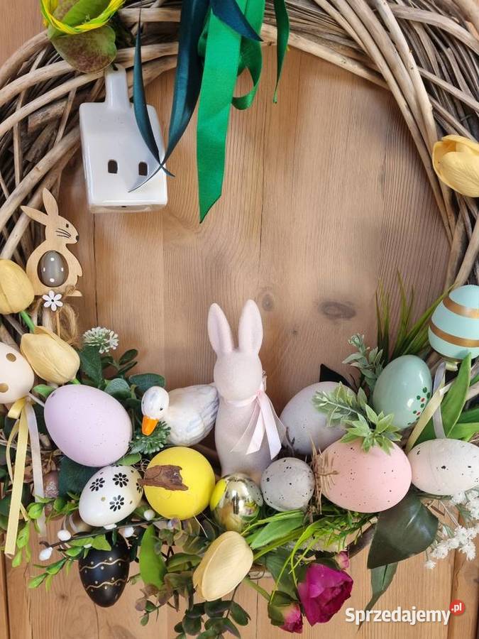 Stroik Wielkanocny własnoręcznie robiony duży 55 Lublin
