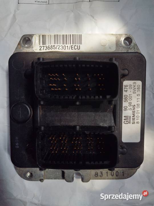 Sterownik komputer opel astra g 18 16v licznik manualna Łobodno