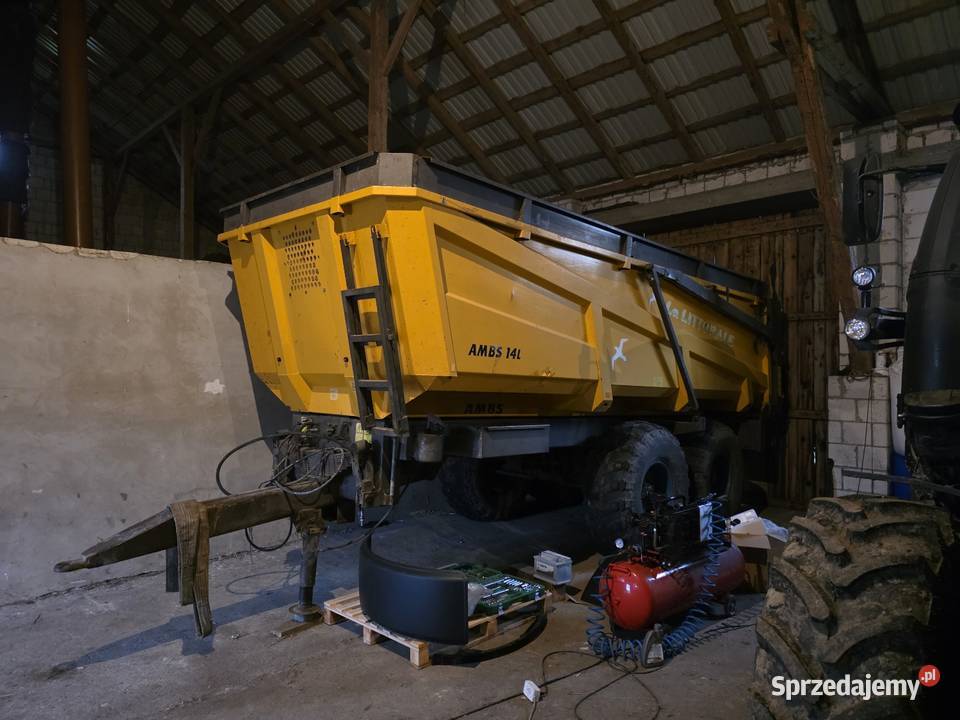 Przyczepa tandem skorupowa łódka 14 ton nieuszkodzony Czernice Borowe