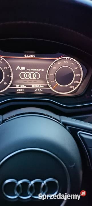 Audi A5 F5 20 TFSI Sportback 252 Stronic Quattro Głogów sprzedam