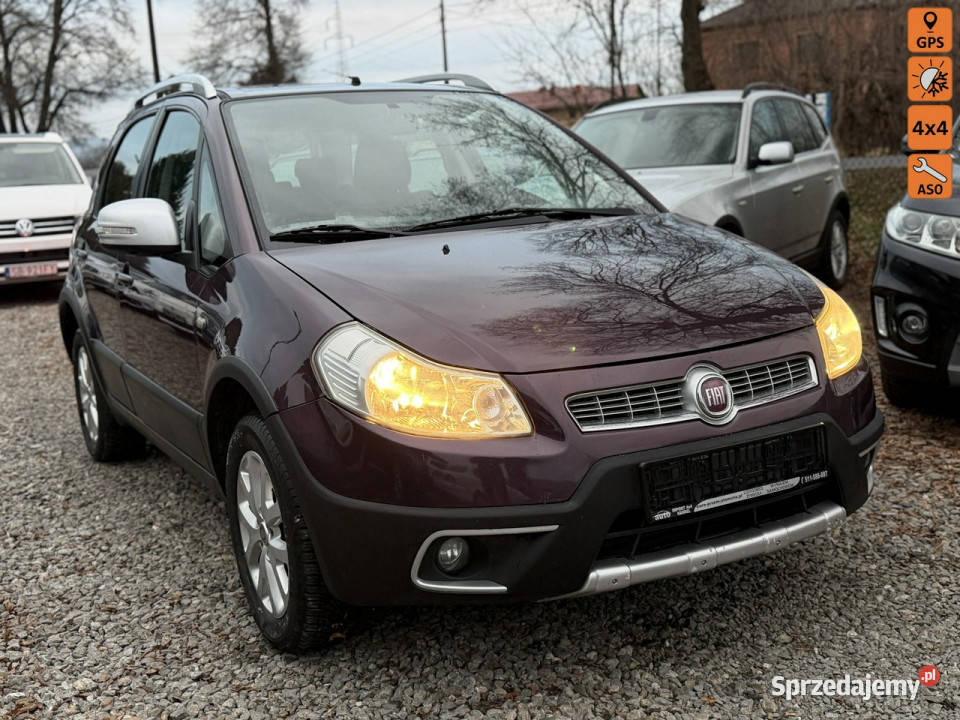 Fiat Sedici 16 120 i navi klima 4x4 wspomaganie kierownicy Sedici Łodygowice