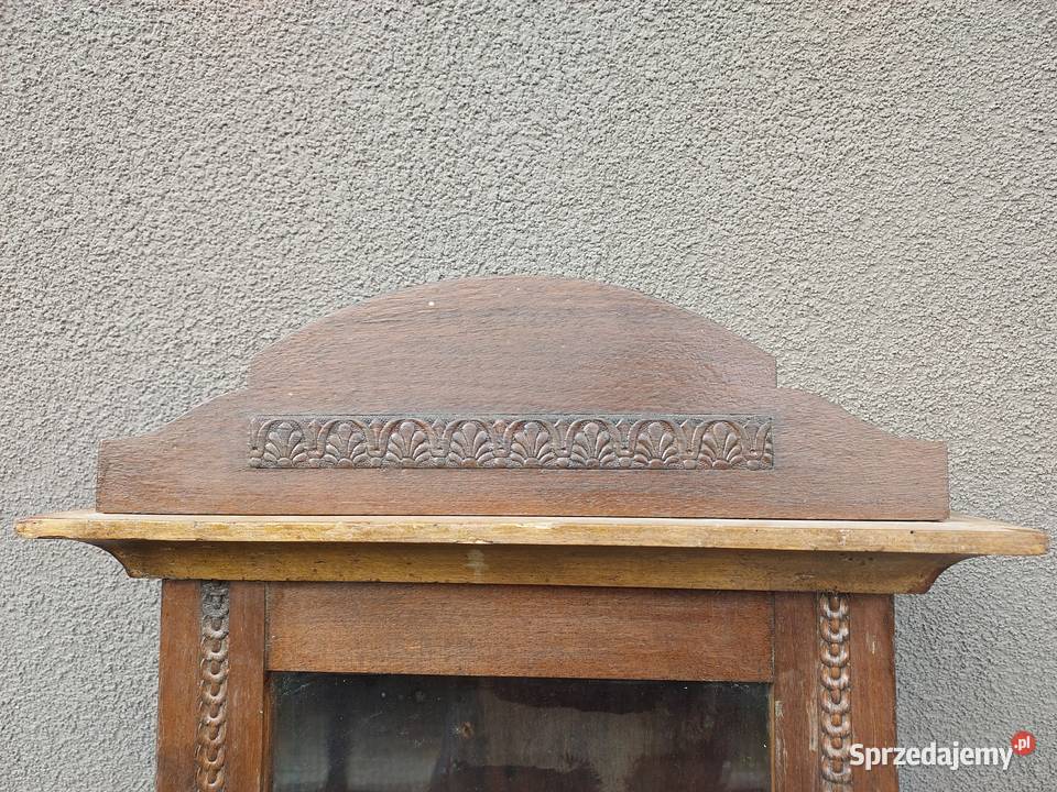 S177 Skrzynia obudowa starego zegara Tczew
