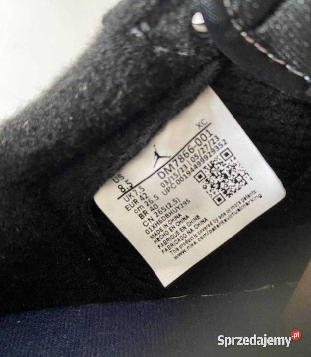 Nike Air Jordan 1 Low x Travis Scott Black Wrocław