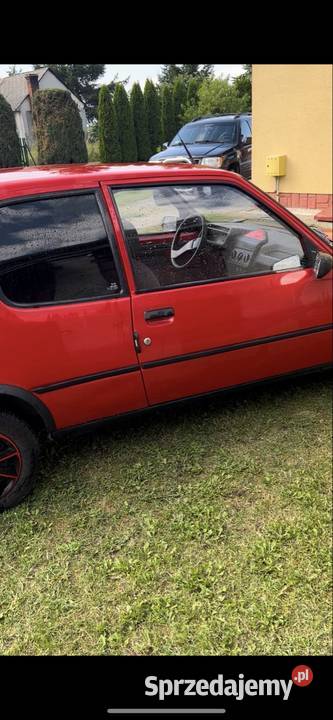 Peugeot 205 benzyna czerwony Żelizna
