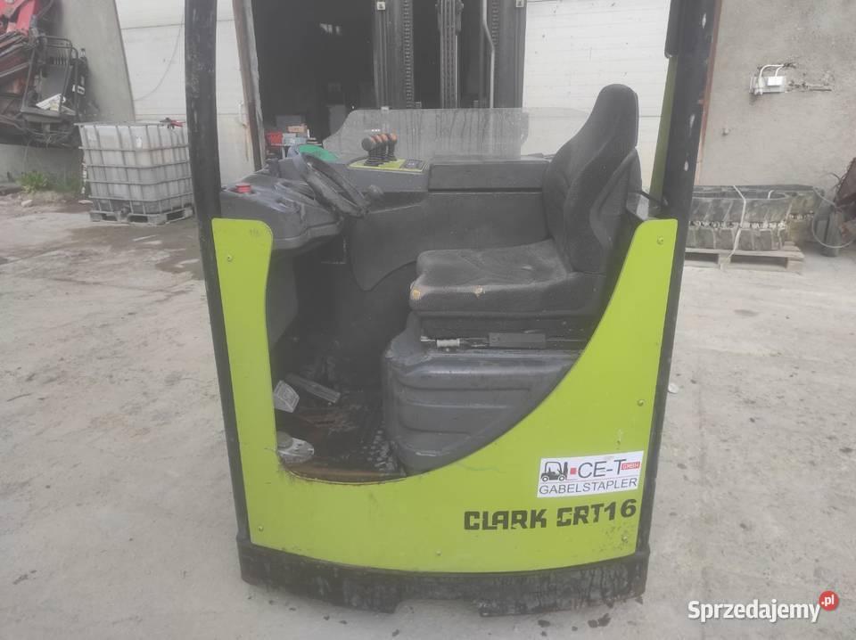 CLARK CRT 16 elektryczny wózek widłowy widlak sprzedam