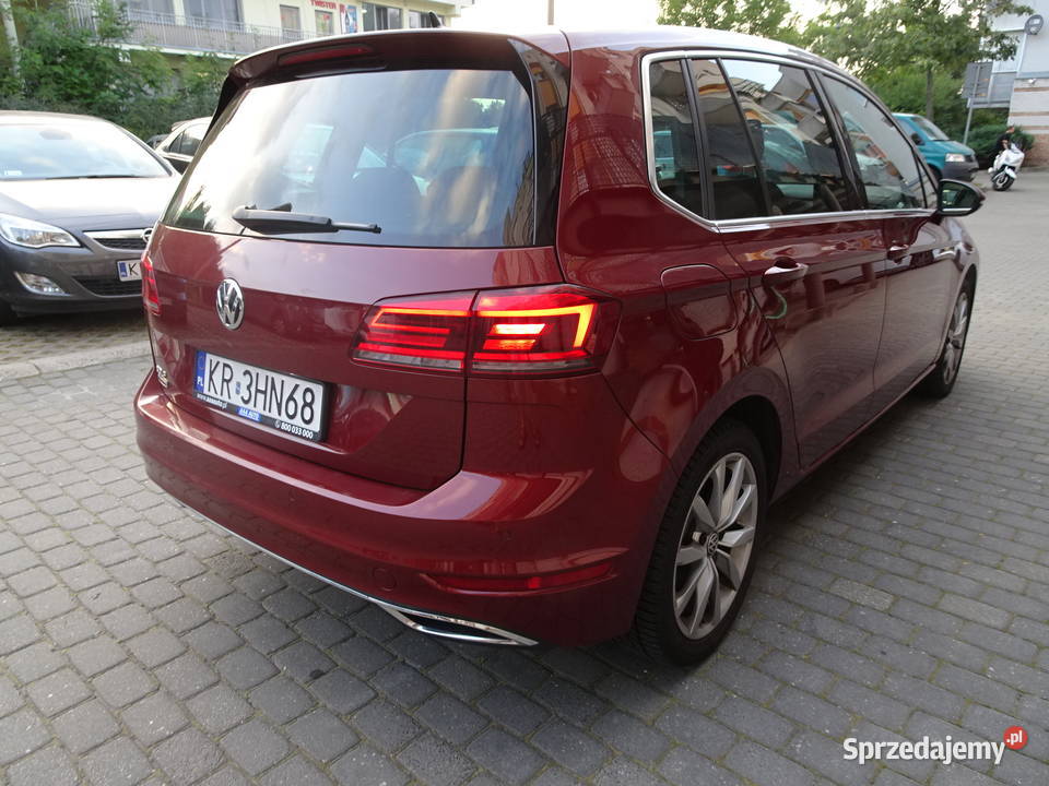 VW GOLF SPORTSVAN Facelifting przyciemniane szyby Samochody osobowe Kraków sprzedam