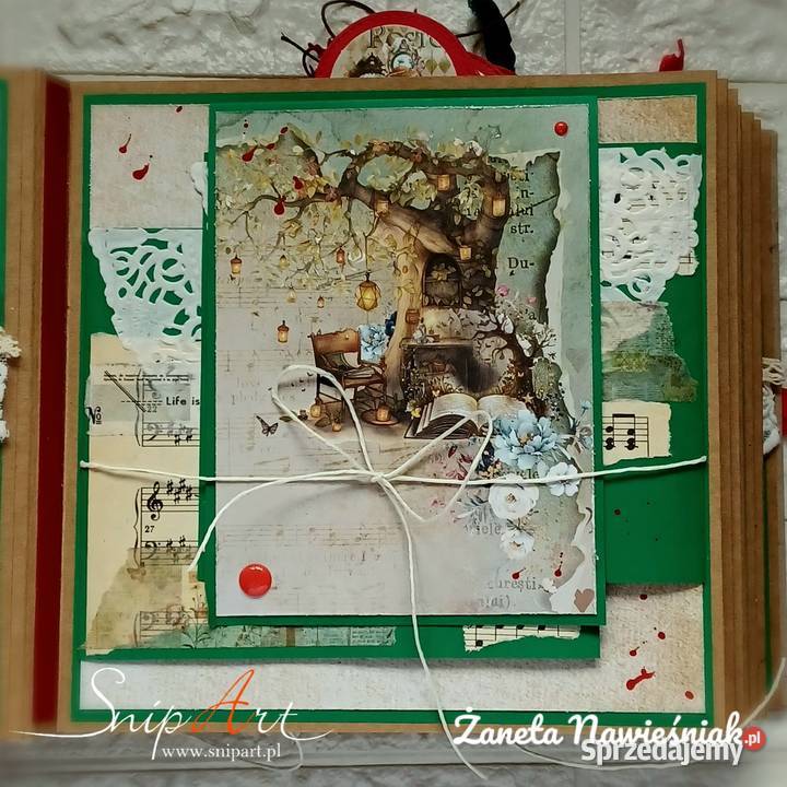 Album foto Alicja w krainie czarów Rękodzieło