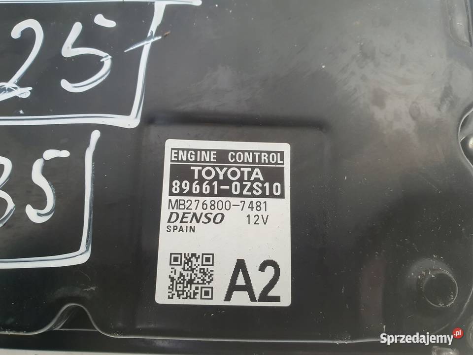 Toyota Corolla XII E21 18 H STEROWNIK SILNIKA Układ elektryczny, zapłon lubelskie