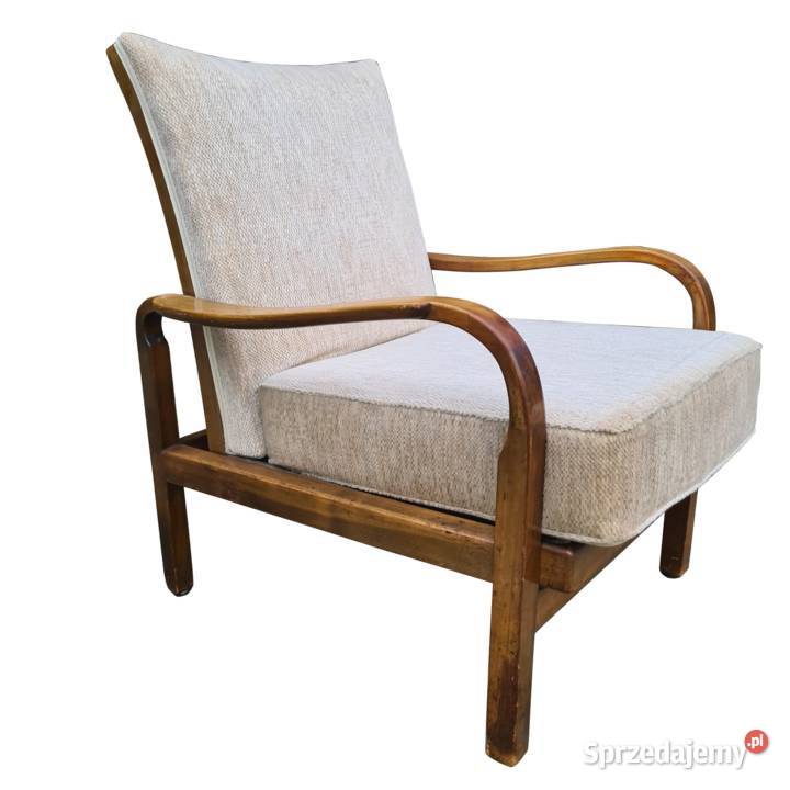 Rozkładany FOTEL ART DECO Szczecin sprzedam