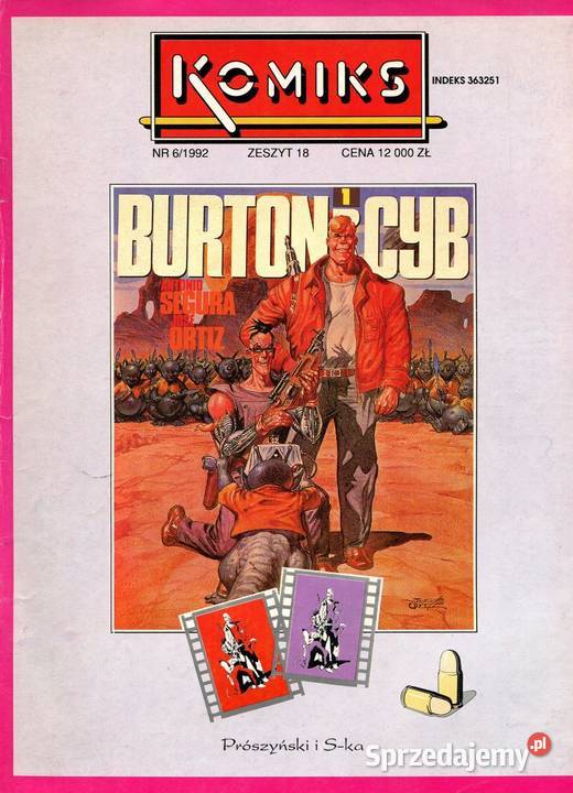 Zestaw 11 komiksów Polskie Komiksy Wola Rzędzińska