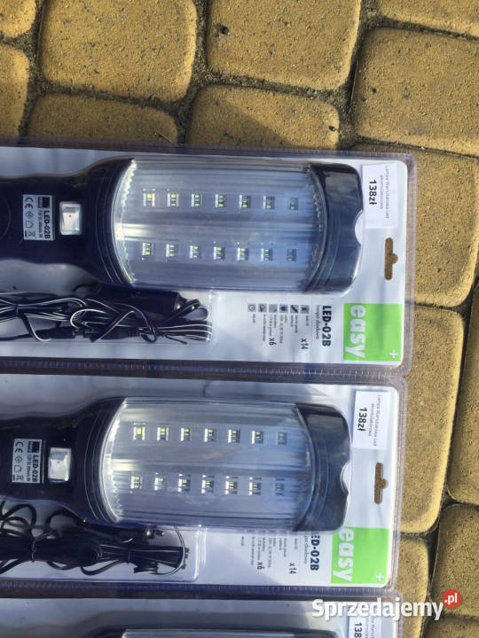 Lampa warsztatowa 10 SZTUK LED02B akumulatorowa pełny VAT Ruda