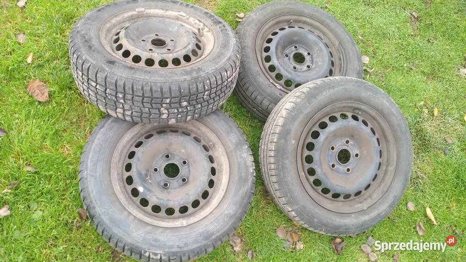 Koła felgi 15 5x112 kołpaki opony lato i zima VW osobowe Skierniewice