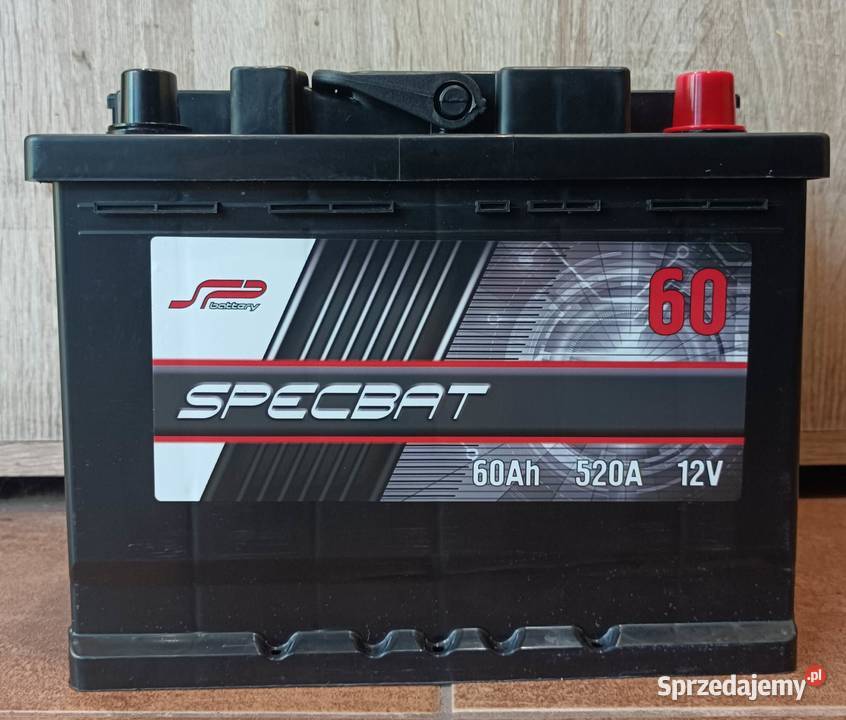 Akumulator SPECBAT 60Ah 520A EN PRAWY PLUS osobowe Poznań