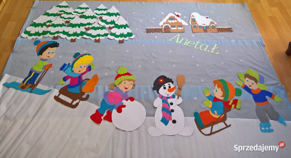 Dekoracja zimowe z brystolu 504 102 444 Garwolin