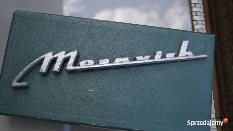Logo emblemat Moskwicz Moskvich osobowe Mrowino sprzedam