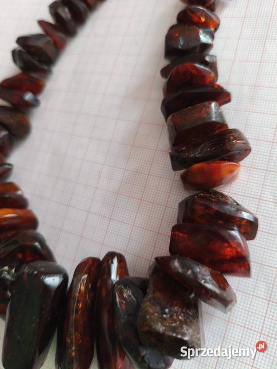 Naszyjnik Bursztyn Vintage Białystok