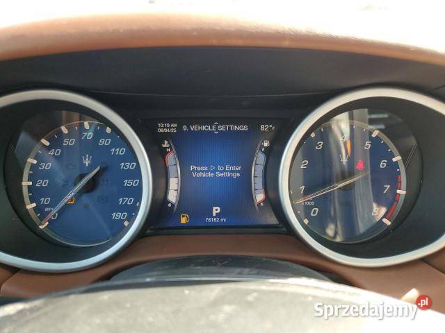 MASERATI GHIBLI S 2015 produkcji z USA 122600km Warszawa