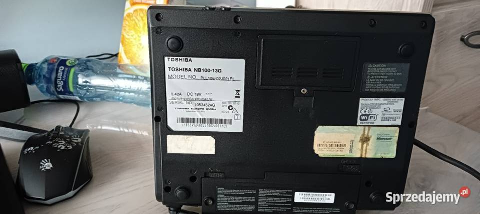Laptop Toshiba nb100 13G Tczew