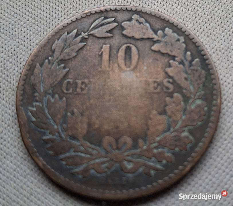 LUKSEMBURG10 CENTIMES18XXr Legionowo