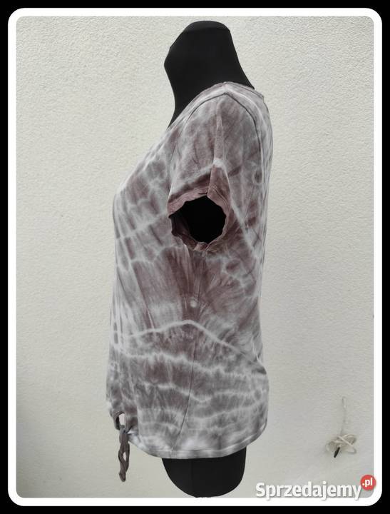 Klasyczna bluzka tshirt rozmiar 40 L 100 bawełna Płock