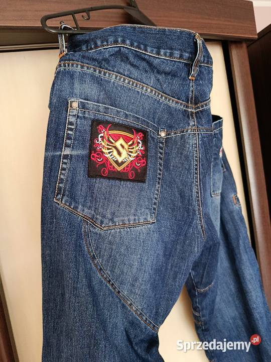 Spodnie jeansowe motocyklowe freestar rozmiar M Zator