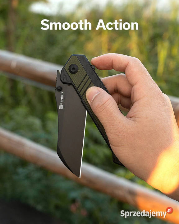 Nóż składany Sencut Draxor GreenBlack G10 Black Warszawa