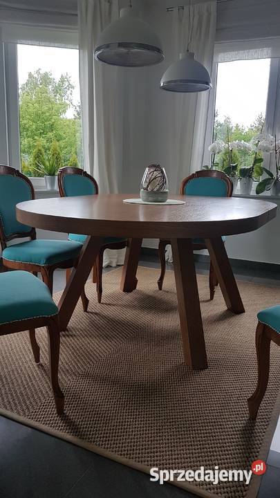 stół dębowy owalny 120 do 160 Krosno sprzedam