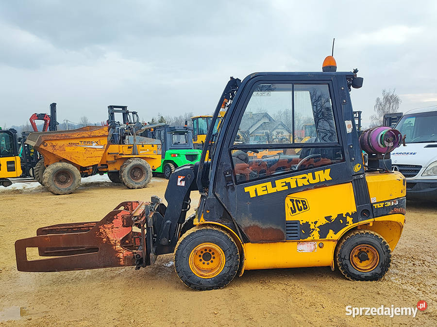 Wózek widłowy JCB TLT30G TELETRUK 3 tony JCB małopolskie Kęty