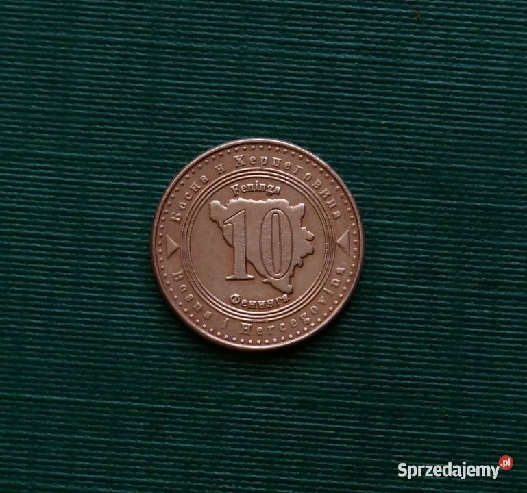BOŚNIA I HERCEGOWINA 10 fenigów 2013r Gliwice sprzedam