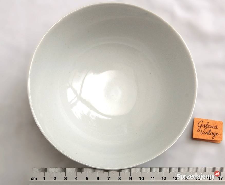 Chińska miska żółta ręcznie malowana porcelana Lublin