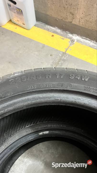 Opony letnie 2 sztuki 22545 R17 94W Apollo 17cale mazowieckie Warszawa