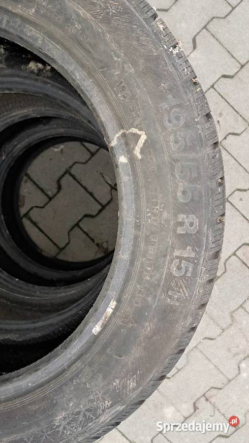 Zimowe opony Barum 19555 r15 mazowieckie Warszawa