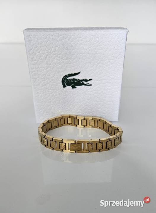 Lacoste złota bransoletka Bransoletki Leżajsk