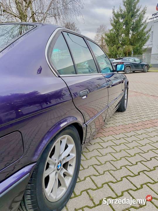 BMW E34 Technoviolet manual klima szyber Seria 5 Płock sprzedam
