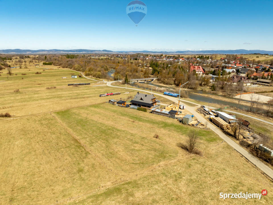DZIAŁKA BUDOWLANA CHOCHOŁÓW 493m2 małopolskie Chochołów