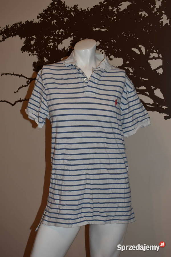 Elegancka Koszulka Polo Ralph Lauren w Granatowe Ralph Lauren zachodniopomorskie sprzedam
