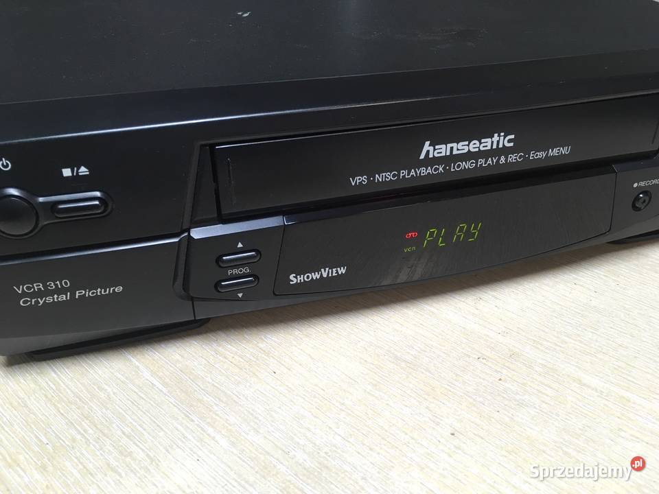 Magnetowid VHS hanseatic marka niemiecka 100 OK Płock