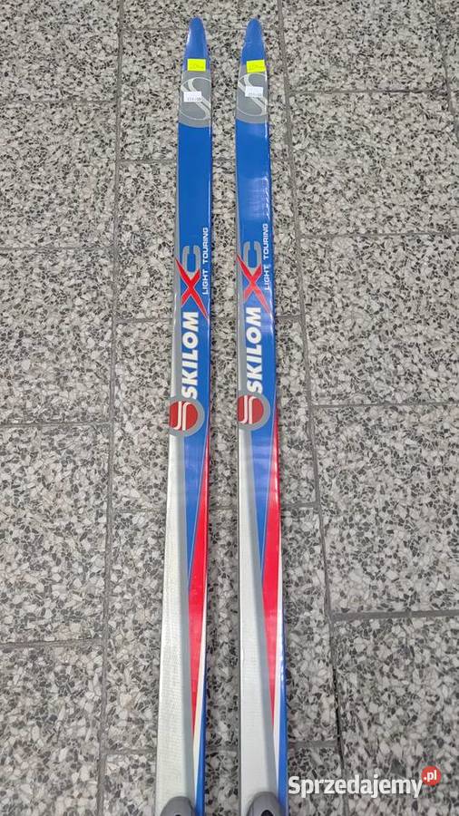Narty biegowe SKILOM 204 wiązania NNN Dębica